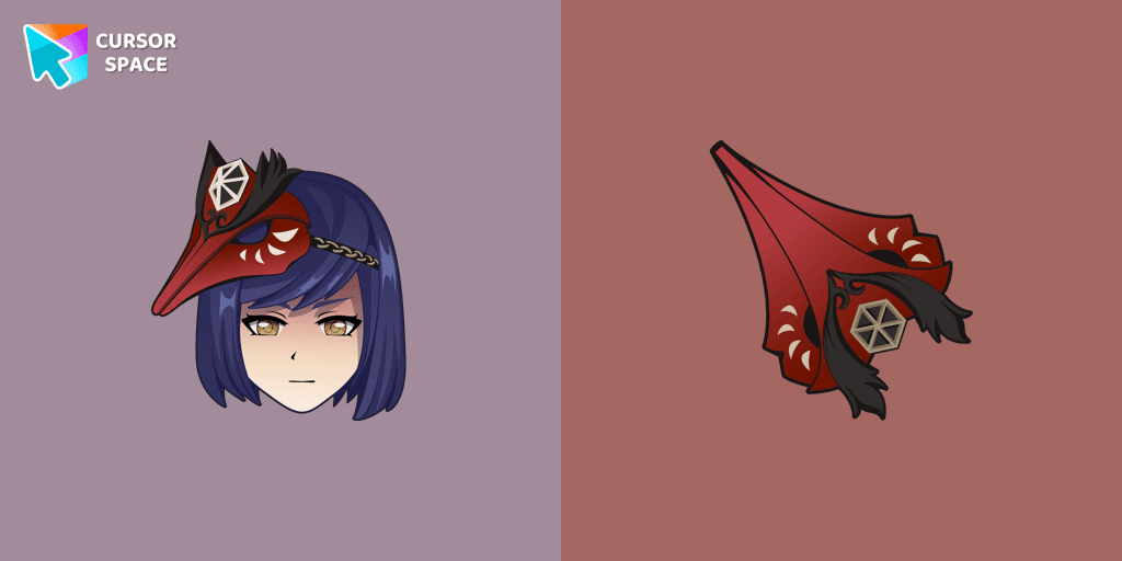 Kujou Sara cursor cursor pack